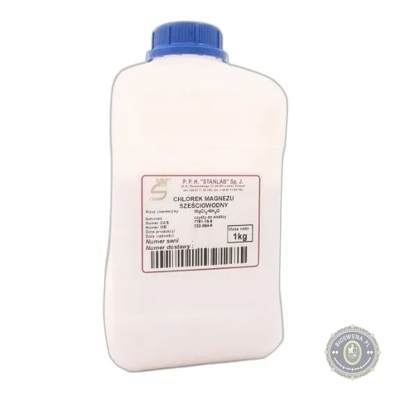 Chlorek Magnezu Sześciowodny Stanlab Czda 1Kg — CAS 7786-30-3 — Cl2Mg — odczynnik chemiczny