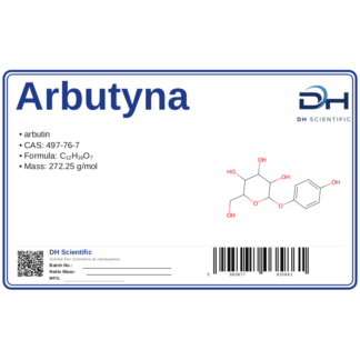 Arbutyna (alfa/beta), CAS 497-76-7 — etykieta produktu chemicznego
