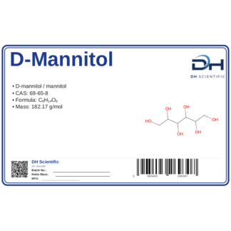 D-Mannitol, CAS 69-65-8 — odczynnik, CAS 69-65-8 — etykieta produktu chemicznego