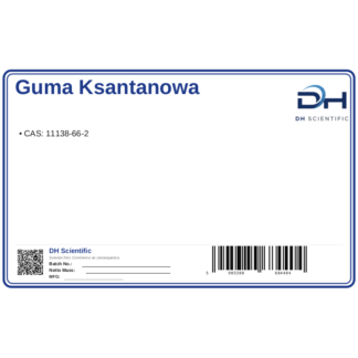 Guma ksantanowa, CAS 11138-66-2 — etykieta produktu chemicznego