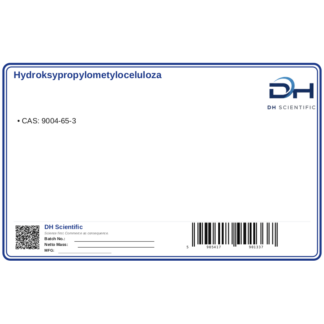 Hydroksypropylometyloceluloza (HPMC), CAS 9004-65-3 — etykieta produktu chemicznego