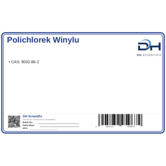 Polichlorek winylu (PVC), CAS 9002-86-2 — etykieta produktu chemicznego
