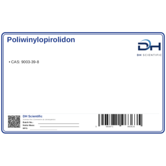 Poliwinylopirolidon (Povidone K30), CAS 9003-39-8 — etykieta produktu chemicznego