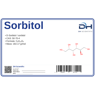 Sorbitol slodzik naturalny, 250g, CAS 50-70-4 — odczynnik, CAS 50-70-4 — etykieta produktu chemicznego