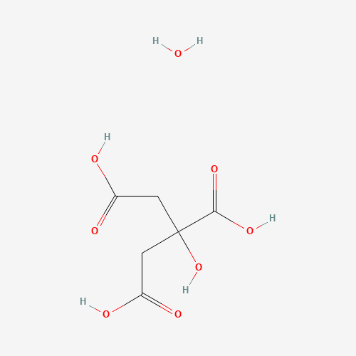 Szkielet 2D Kwas cytrynowy jednowodny, 250g, CAS 5949-29-1, CAS 5949-29-1, wzór C6H10O8