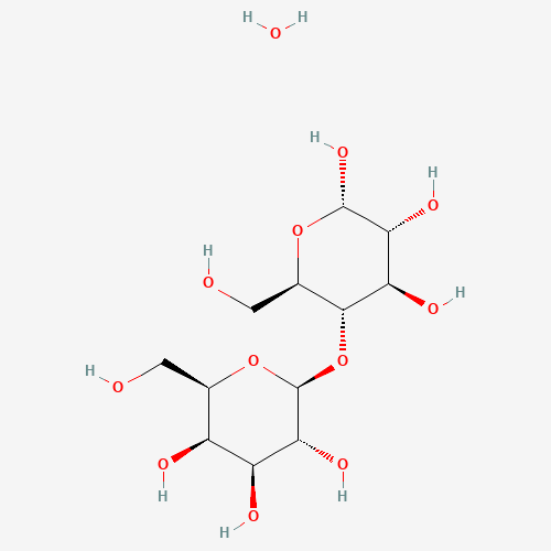 Szkielet 2D Laktoza jednowodna, CAS 5989-81-1, wzór C₁₂H₂₄O₁₂