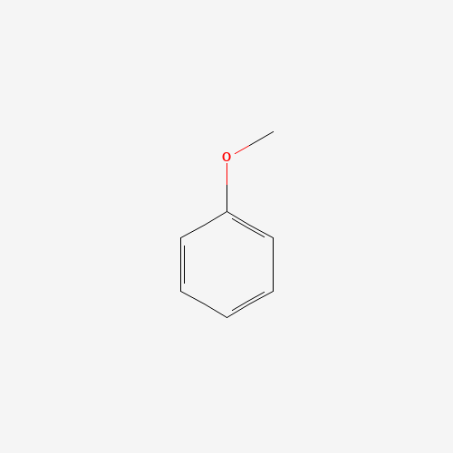 Szkielet 2D Anizol (eter metylowo-fenylowy) 10 g, CAS 100-66-3, wzór C7H8O