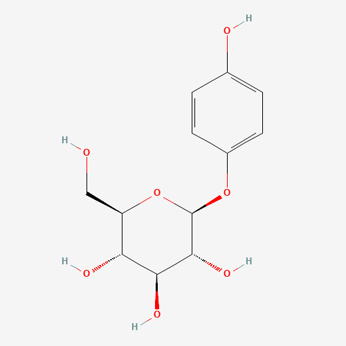 Szkielet 2D Arbutyna (alfa/beta), CAS 497-76-7, wzór C12H16O7