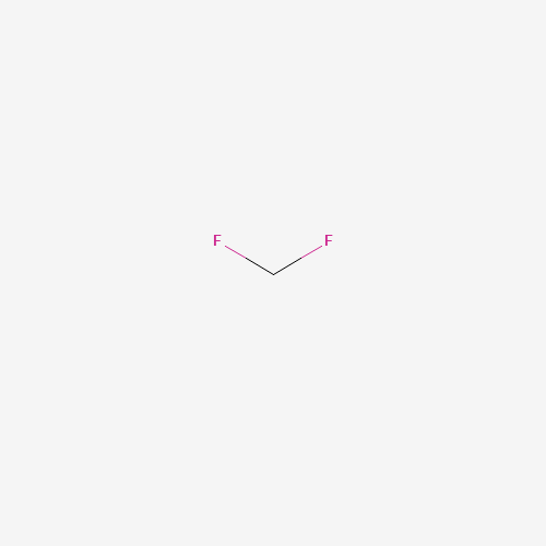 Szkielet 2D R-32 (difluorometan), CAS 75-10-5, wzór CH2F2