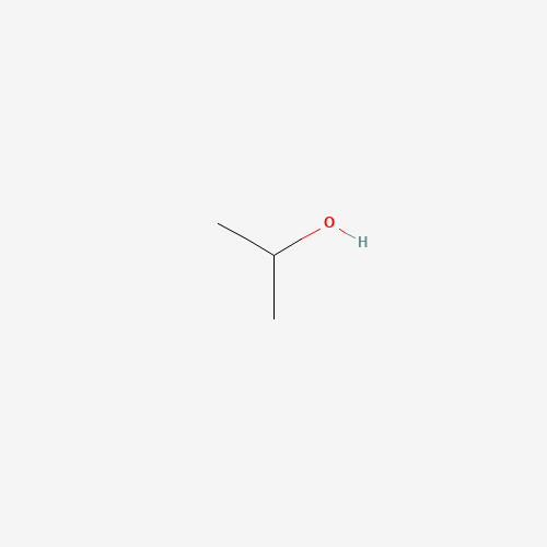 Szkielet 2D Izopropanol alkohol izopropylowy 1L 99,9% CAS 67-63-0, CAS 67-63-0, wzór C3H8O