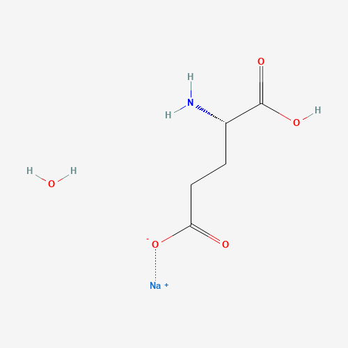 Szkielet 2D Glutaminian sodu, CAS 142-47-2, CAS 142-47-2, wzór C5H10NNaO5