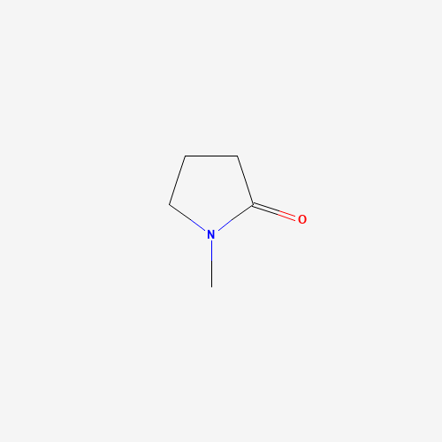 Szkielet 2D N-metylo-2-pirolidon (NMP) 10 g, CAS 872-50-4, wzór C5H9NO