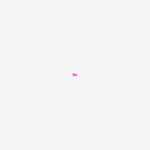Szkielet 2D Neon, CAS 7440-01-9, wzór Ne