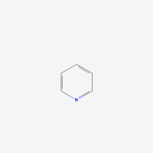 Szkielet 2D Pirydyna, CAS 110-86-1, CAS 110-86-1, wzór C5H5N
