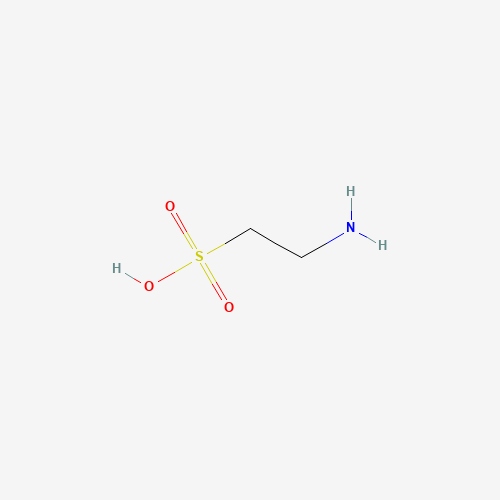 Szkielet 2D Tauryna aminokwas, 250g, CAS 107-35-7, CAS 107-35-7, wzór C2H7NO3S