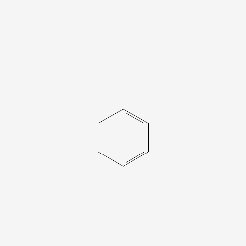 Szkielet 2D Toluen 100ml czysty odczynnik CAS 108-88-3, CAS 108-88-3, wzór C7H8